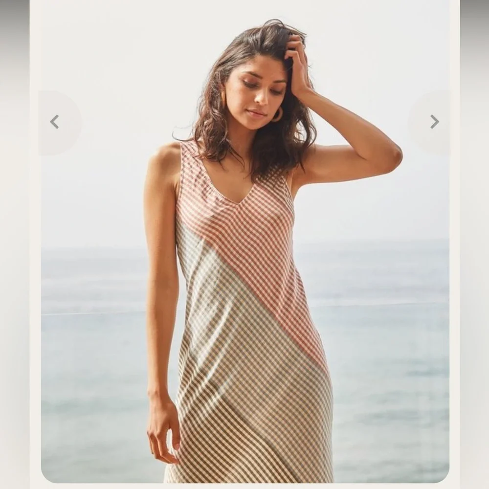 Rachel Pally Simona Dress - Ombré Check Voile